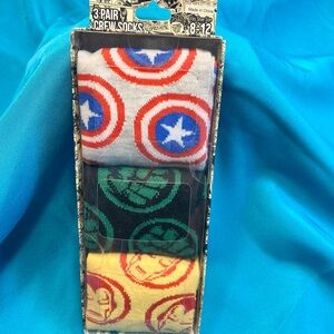 Superhero Themed Socks Set
